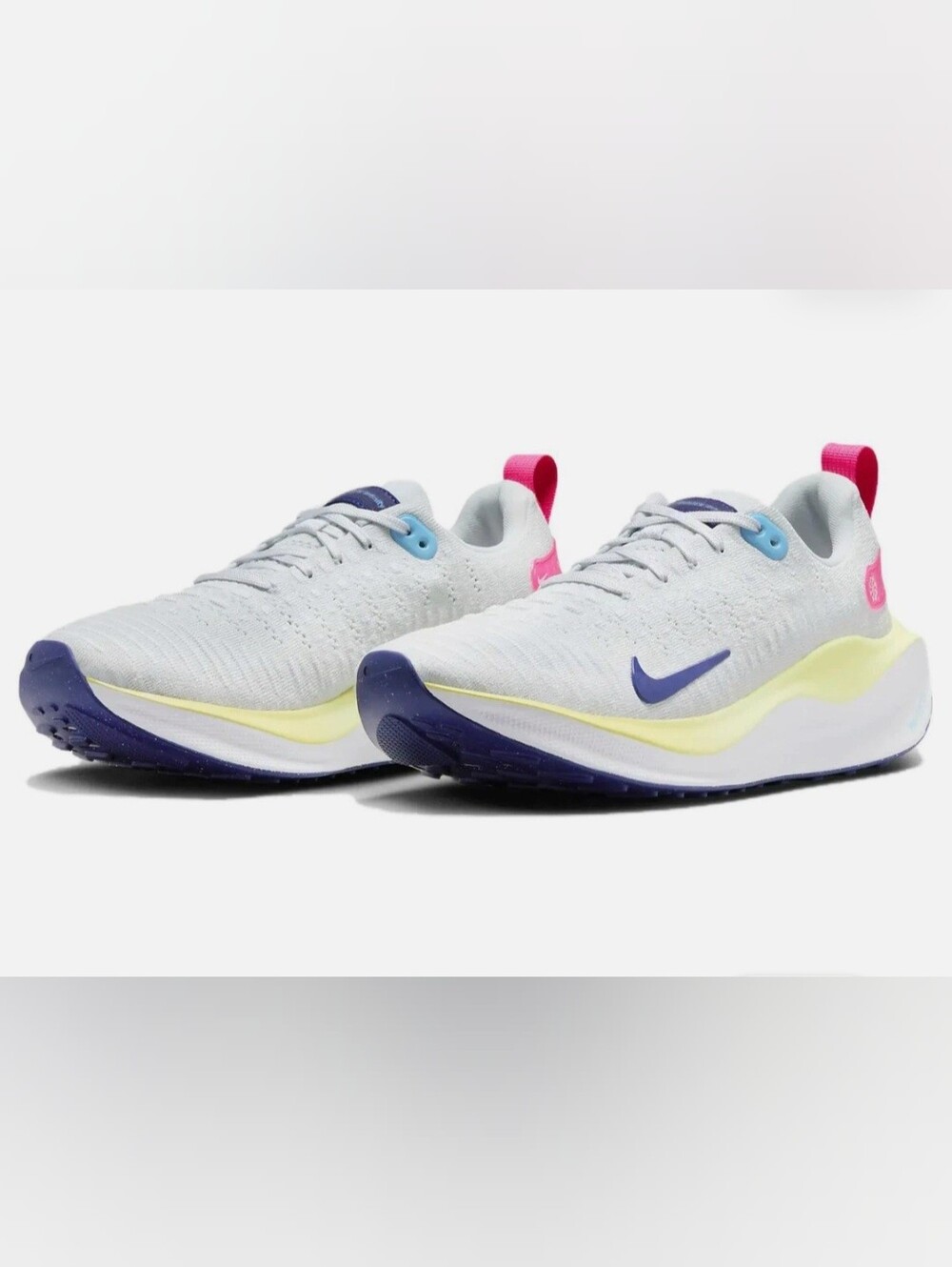 NIKE ReactX Infinity Run 4 Photon Dust Royal Pink